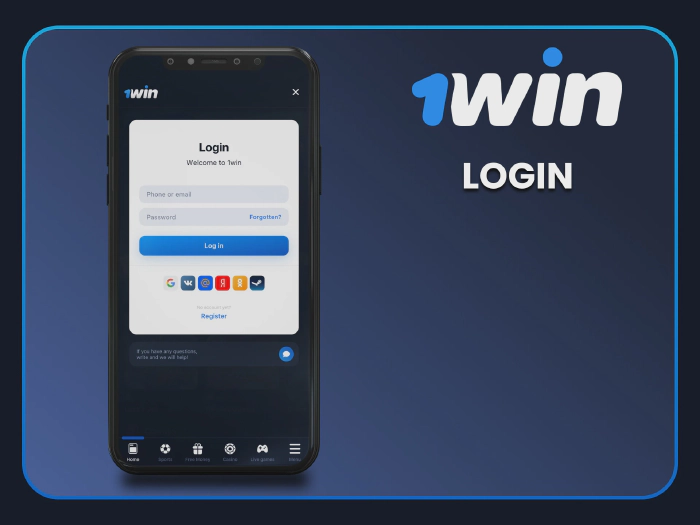 1win login process in Indonesia